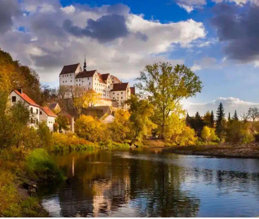 Ferienwohnung Am Schloss Colditz Dış mekan fotoğraf